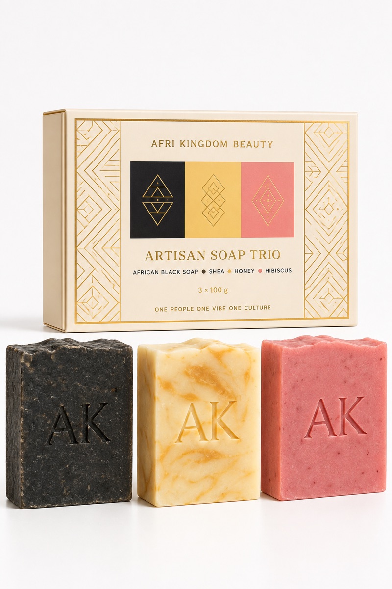 Natural Soap Trio — view 2