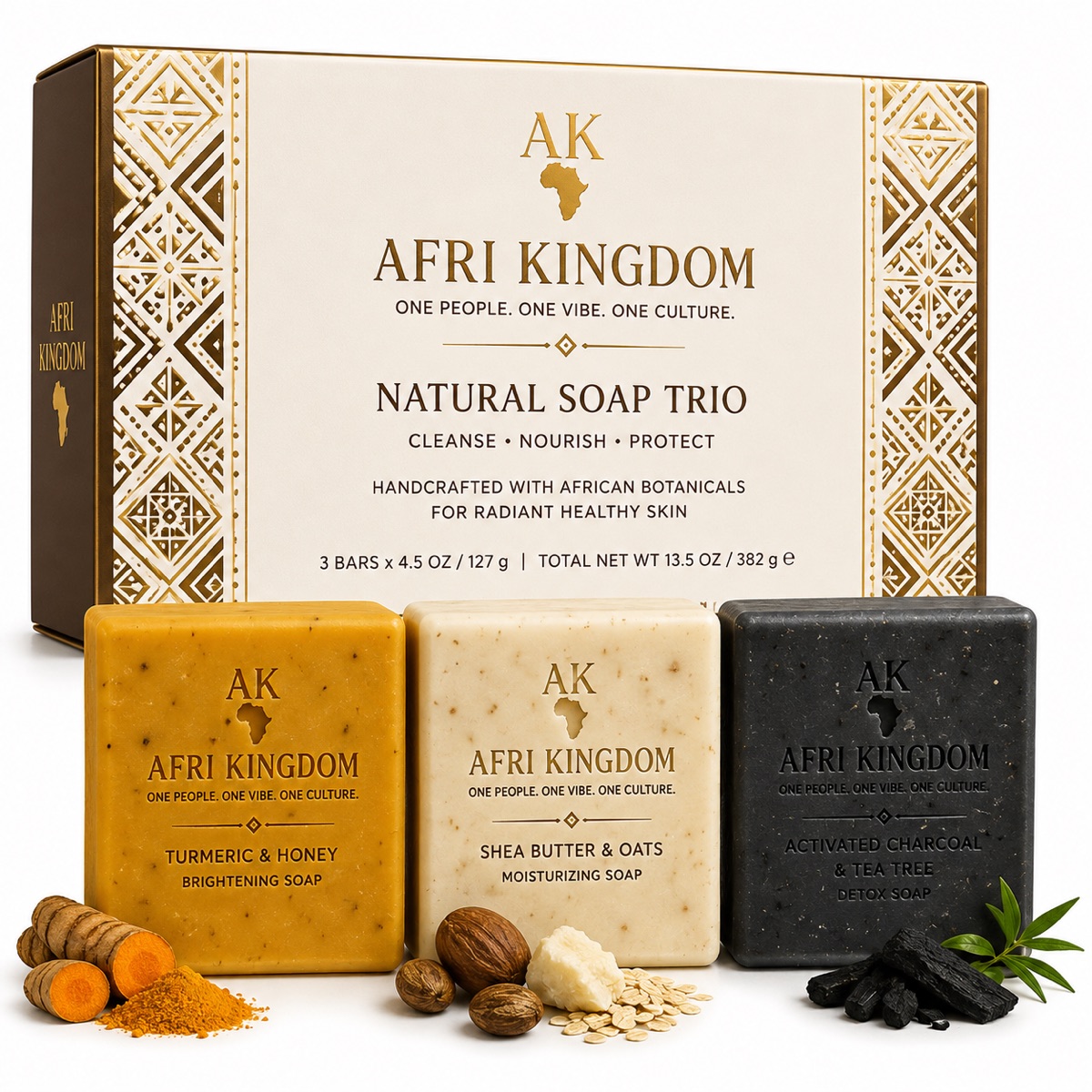 Natural Soap Trio — view 4