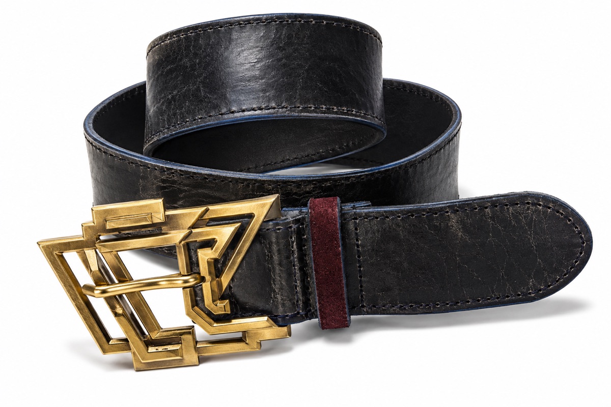 Geometry Buckle Belt — view 1