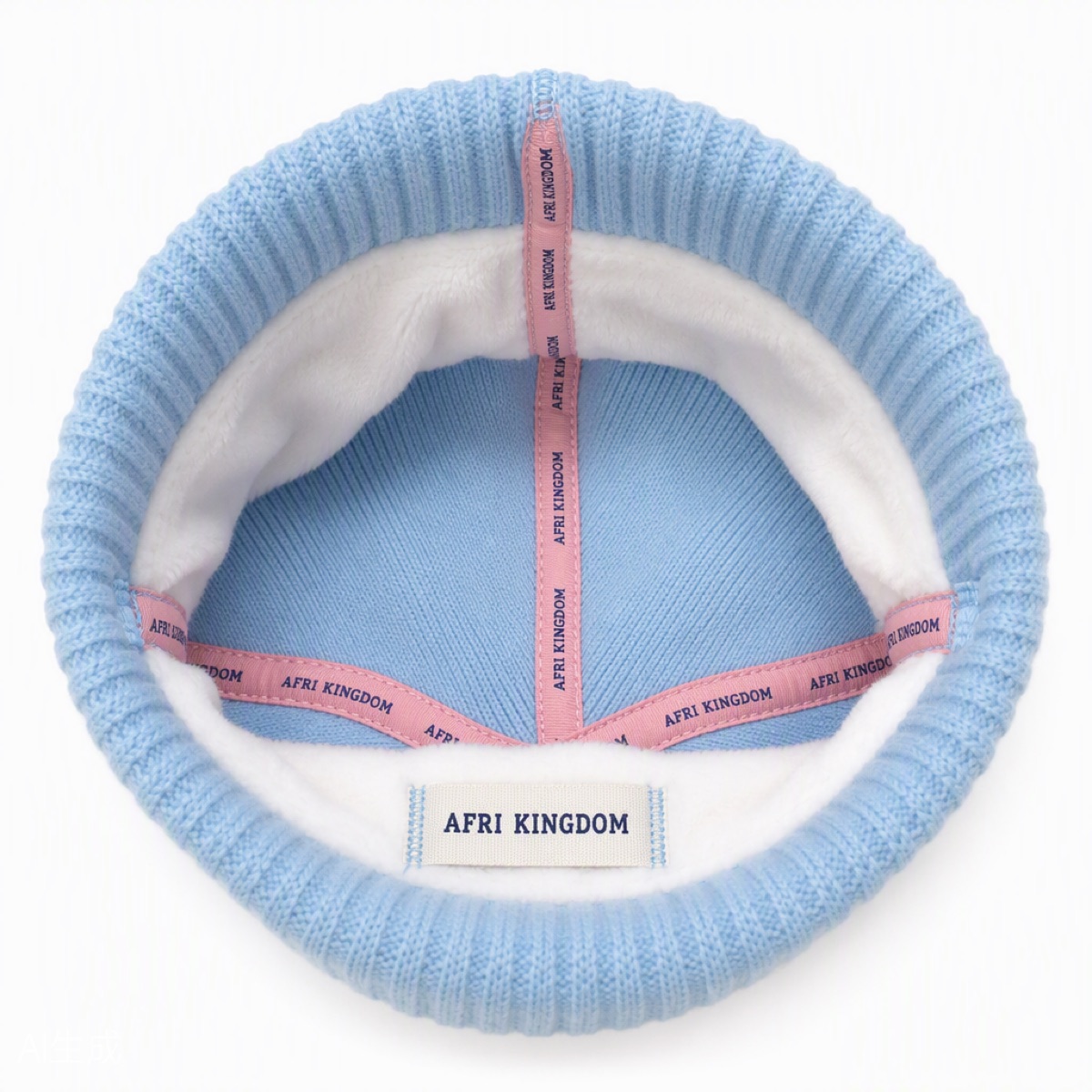 Chenille AK Beanie Baby Blue — view 1
