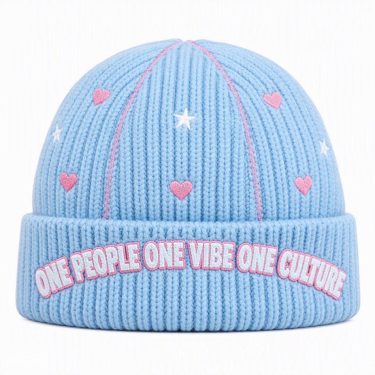 Chenille AK Beanie Baby Blue — view 2