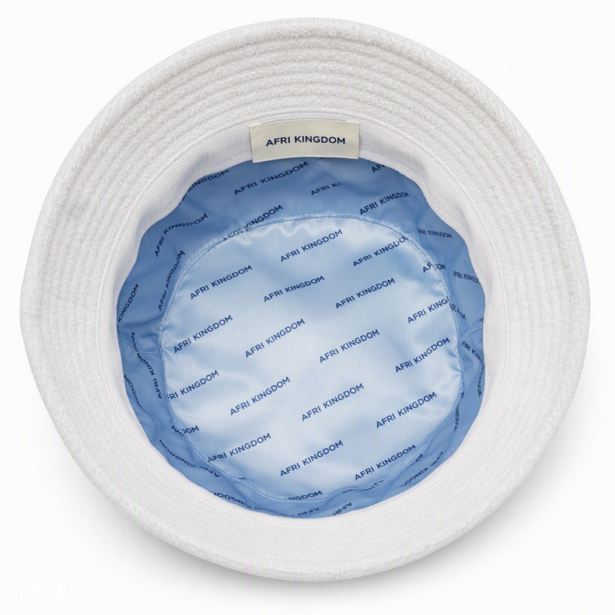 Terry Bucket White — view 1