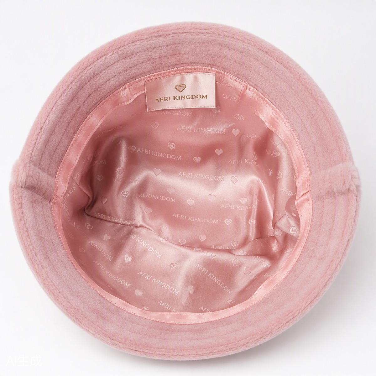 Berry Velour Bucket — view 1