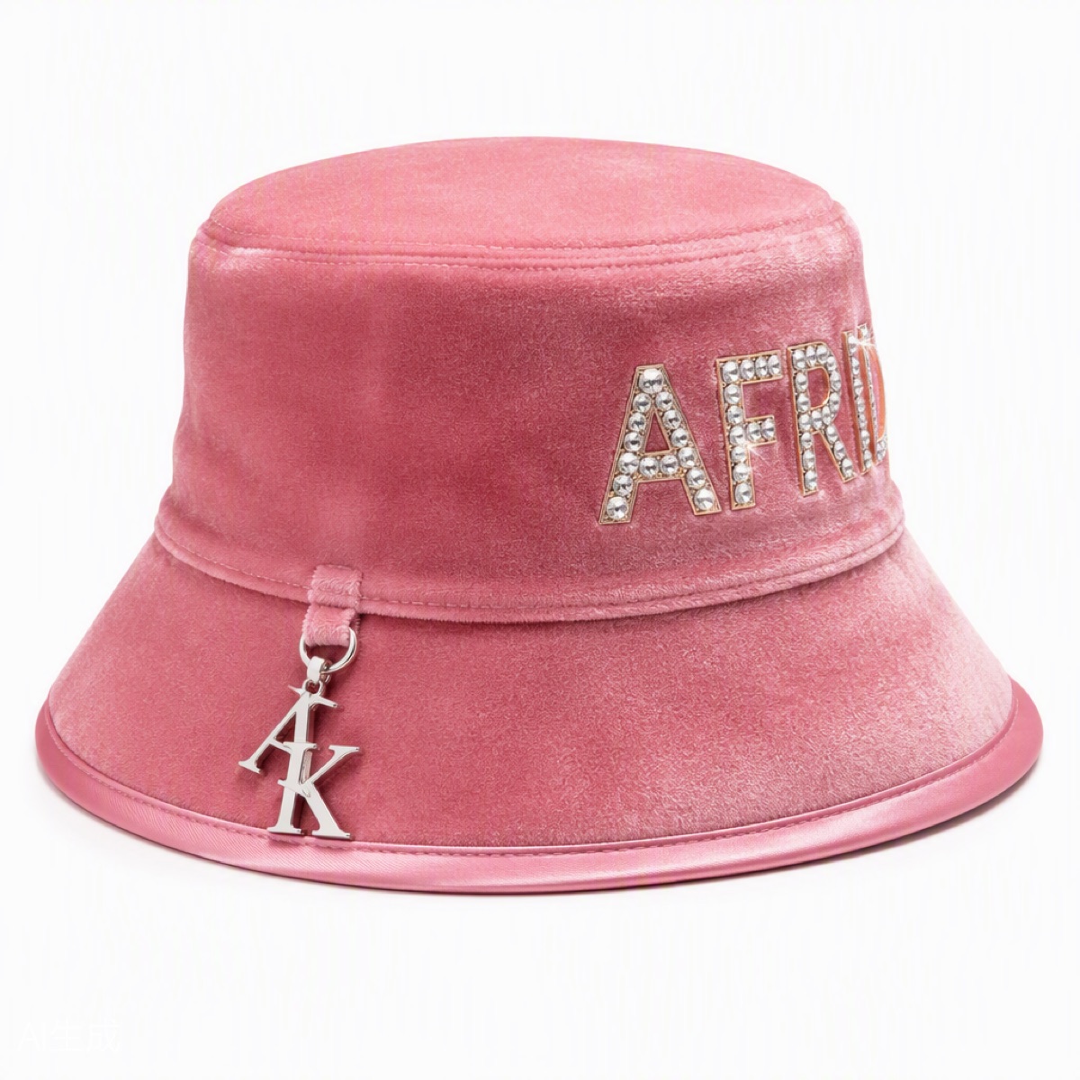 Berry Velour Bucket — view 3