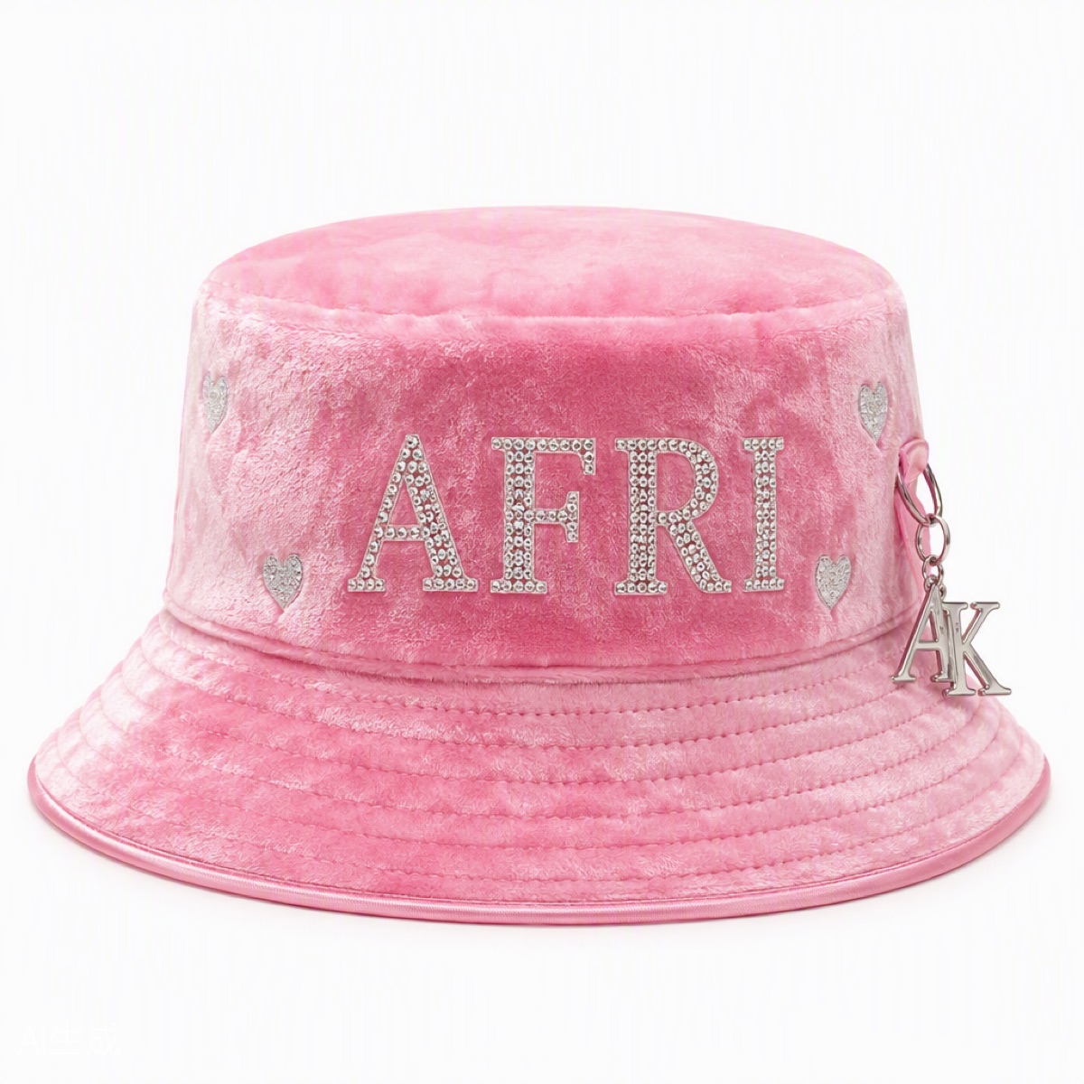 Berry Velour Bucket — view 4