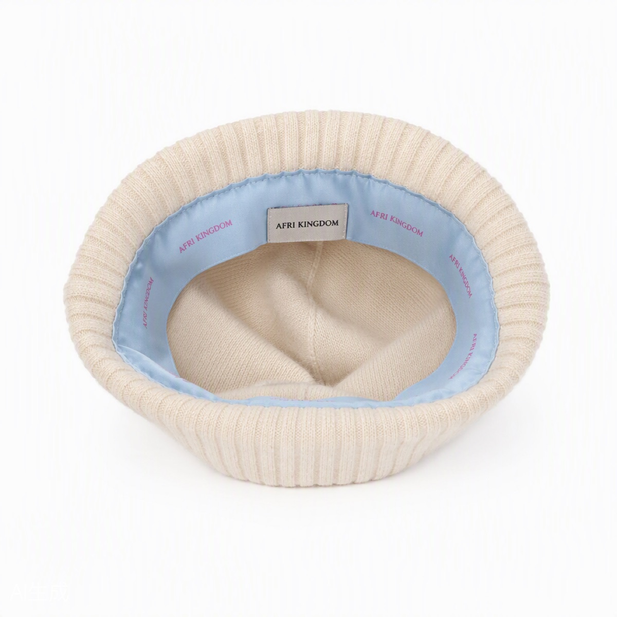Cashmere Heart Beanie — view 1