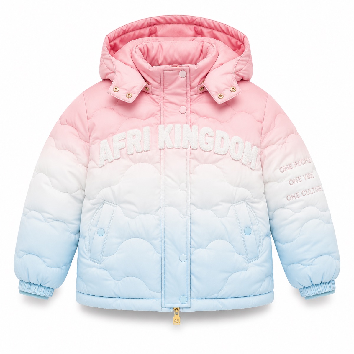 Kids Gradient Puffer — view 1