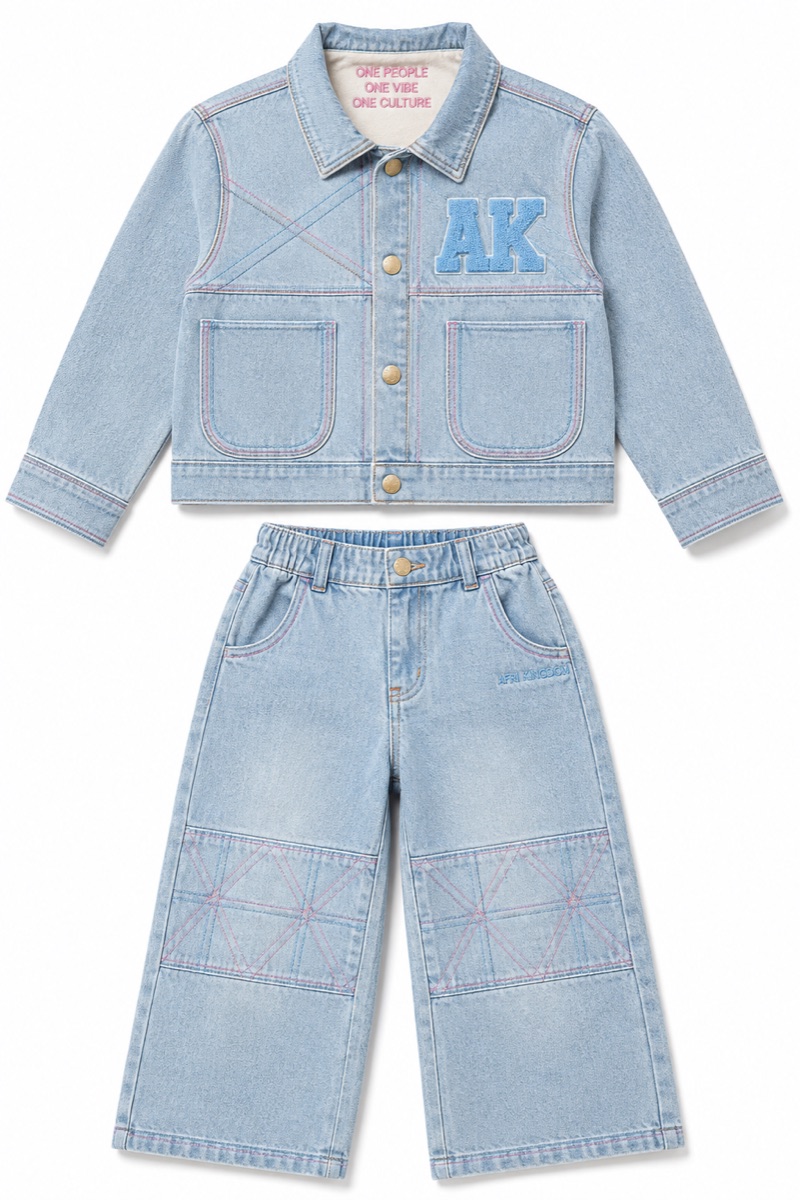 Kids Denim Set — view 1