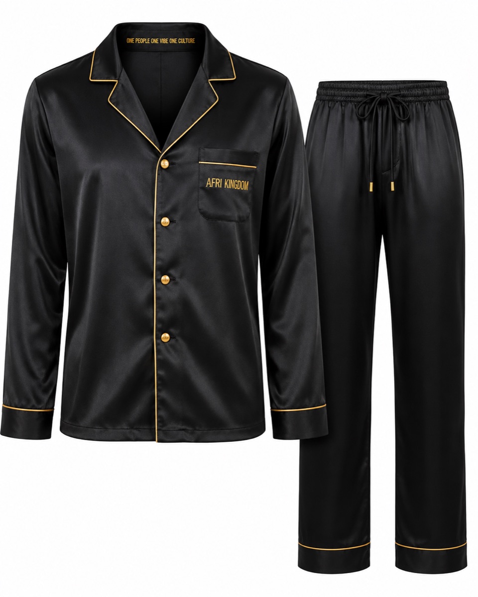 Noir Silk Set — His — view 2