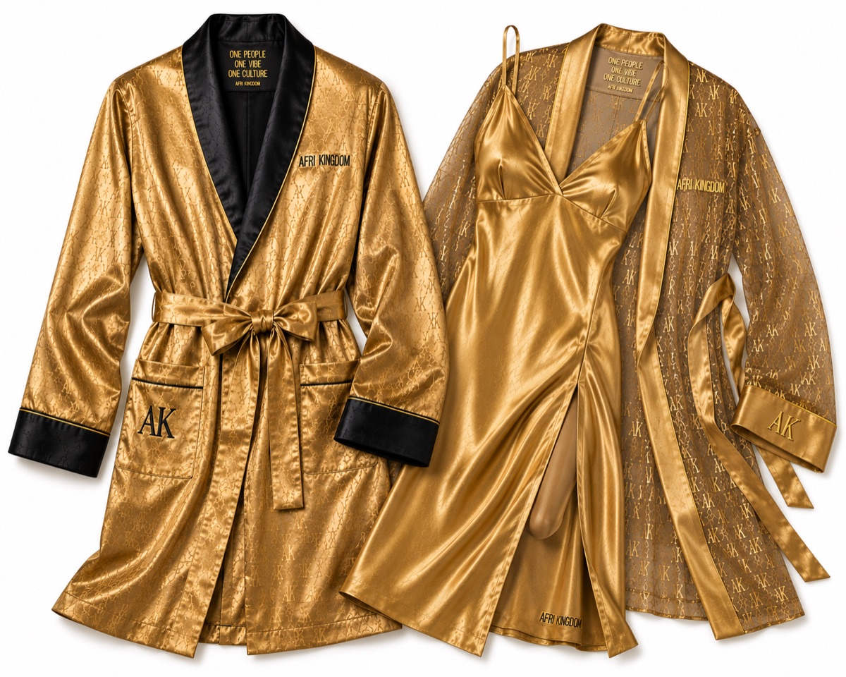 Gold Dust Robe — His — view 2