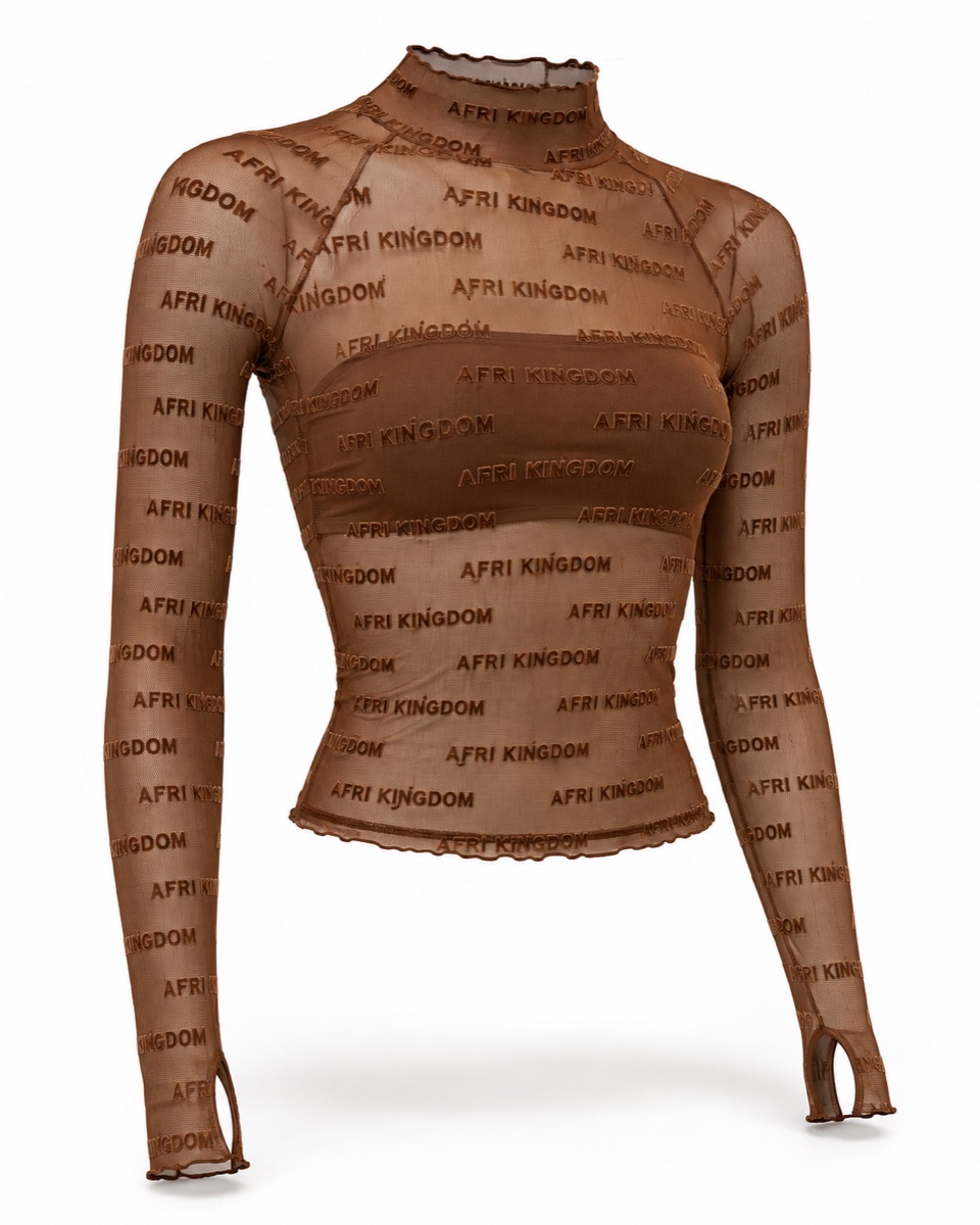 Wordmark Mesh Top — view 1