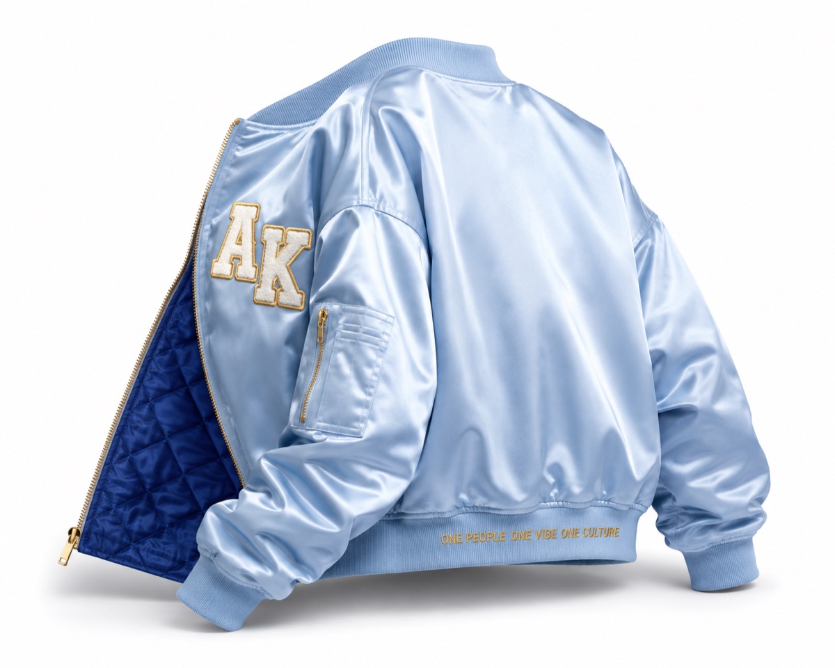 Satin Bomber — view 1