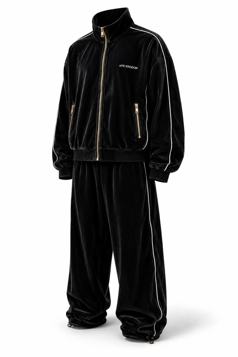 Velour Track Suit — view 1
