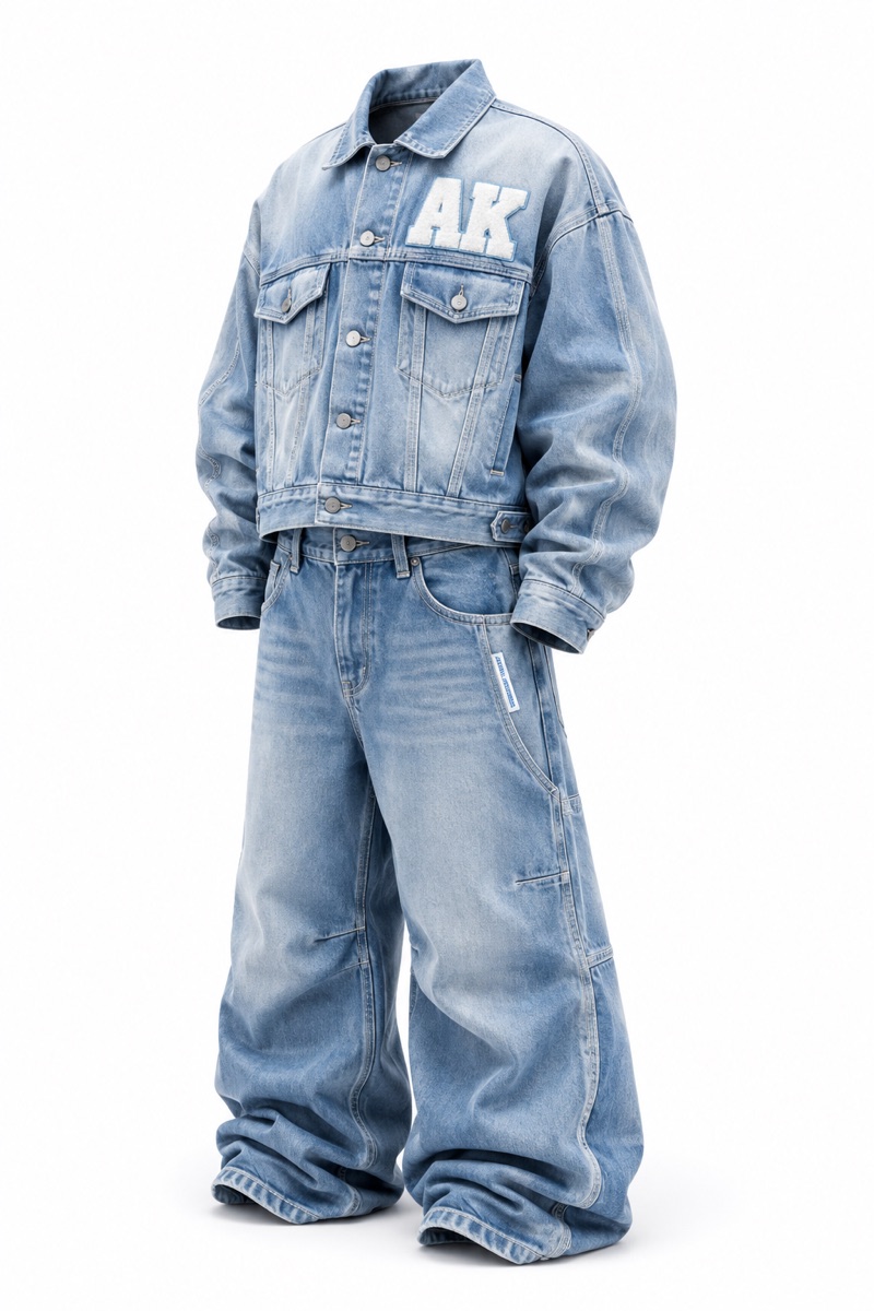 Baby Blue Denim Set — view 1