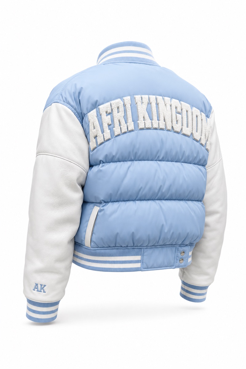 Varsity Puffer Jacket — view 1
