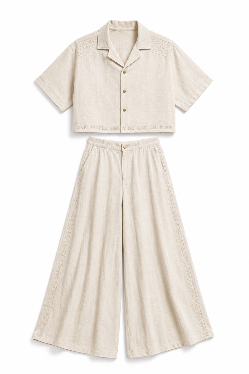 Linen Wide Set — view 1