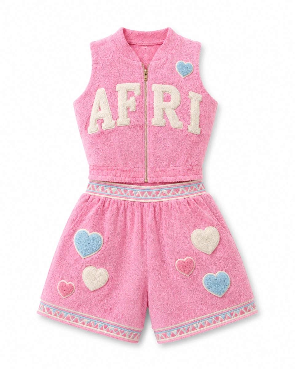 Heart Terry Set — view 1