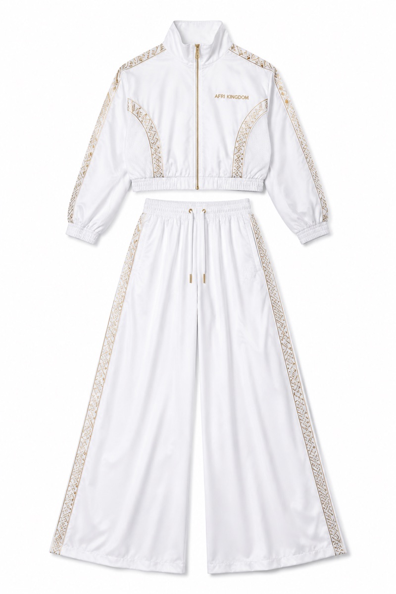 Gold Piping Tracksuit — view 1