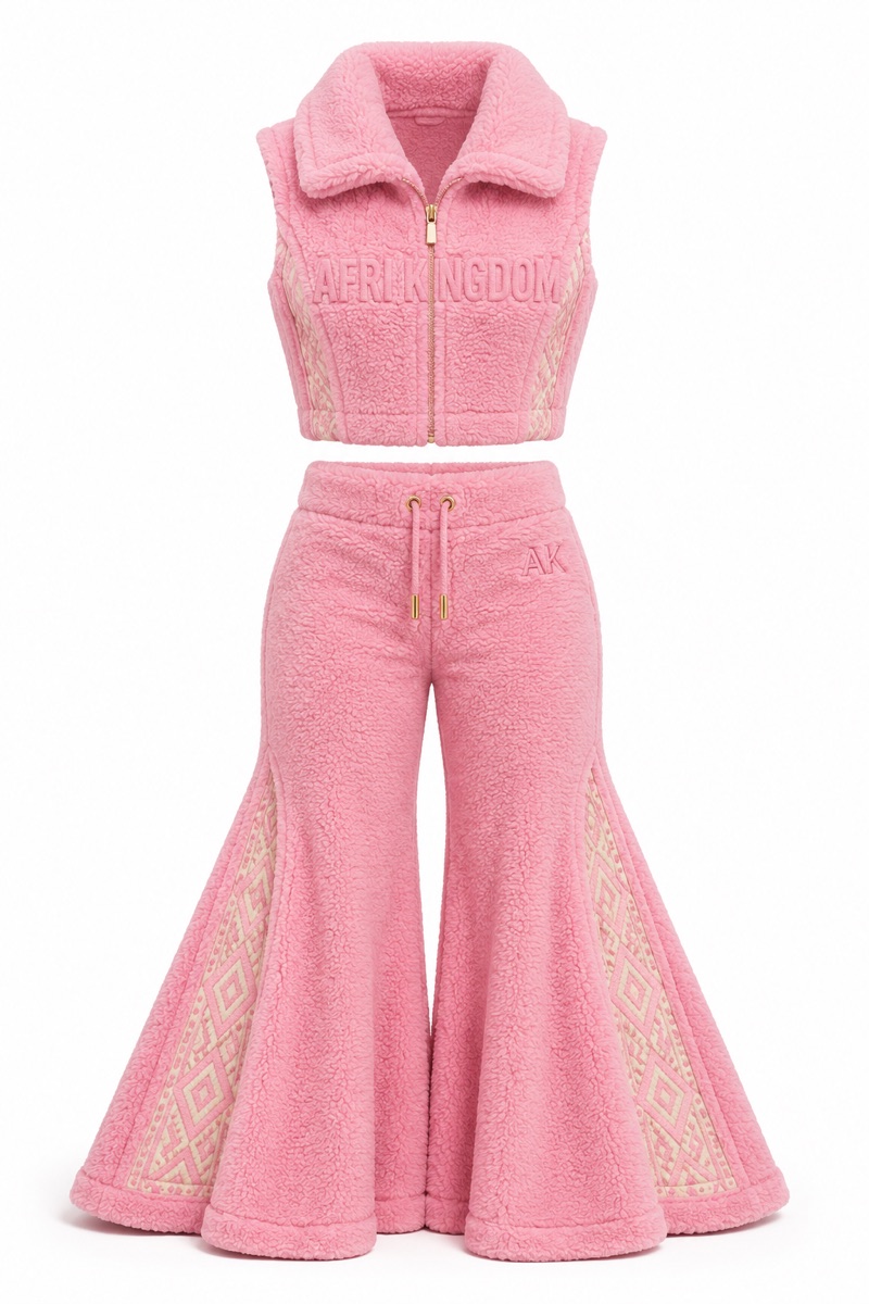 Sherpa Vest Flare Set — view 1